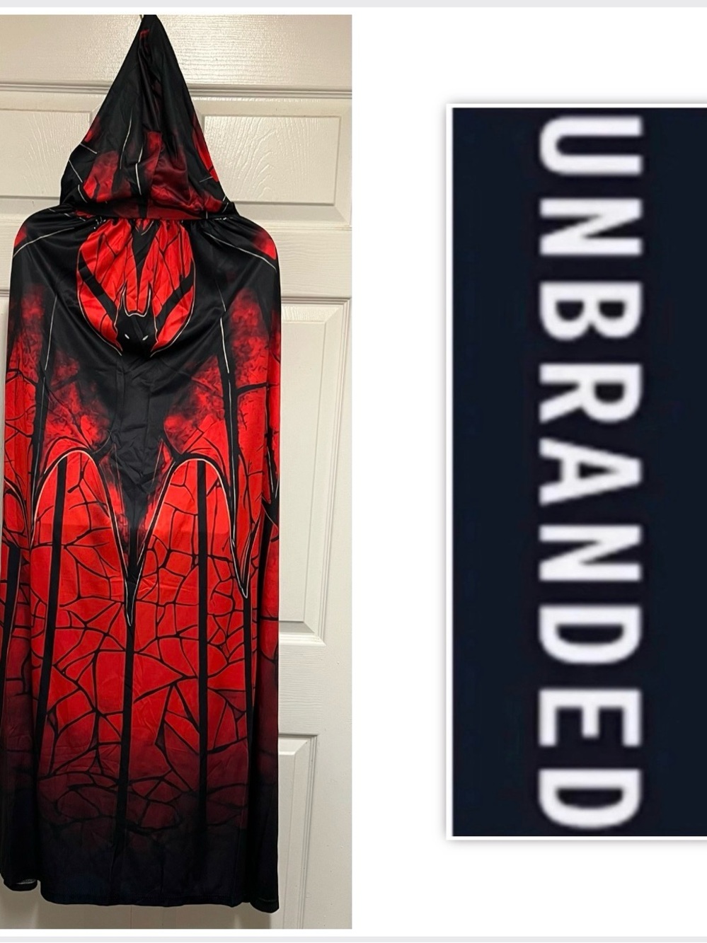 UNBRANDED Bat Wing Hooded Cloak Cape